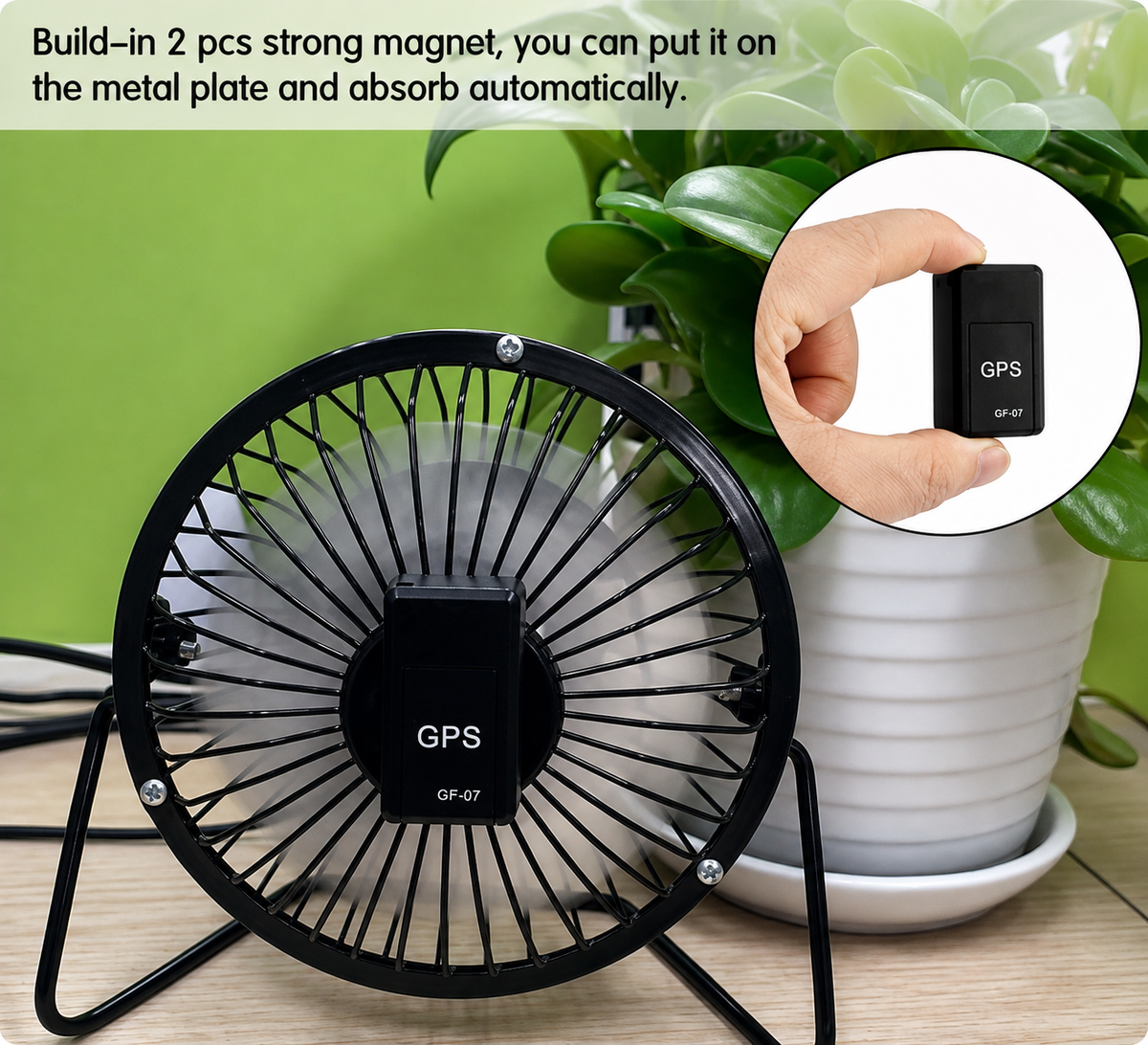 Waterproof GPS Tracker with Magnetic Mount – Real-Time Vehicle Tracking