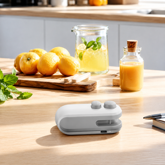 Portable Mini Sealing Machine – USB Rechargeable Heat Sealer for Food Bags