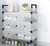 Multi-Tier Dustproof Shoe Rack & Storage Organizer – Space-Saving Shoe Cabinet