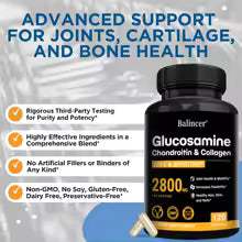 Glucosamine Chondroitin MSM Joint Support Capsules