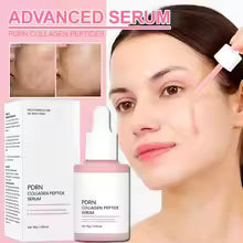 Collagen Peptide Facial Serum for Dull Skin Boosts Elasticity Skin
