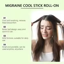 Peppermint Cooling Headache Relief Roll-On