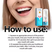 Gum Care & Teeth Whitening Foam – Oral Cleaning & Gum Protection