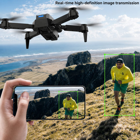 E99 Drone Camera with 720P HD WiFi Camera – Foldable RC Quadcopter